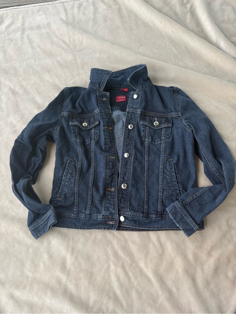 Chaps Indigo Blue Denim Jacket